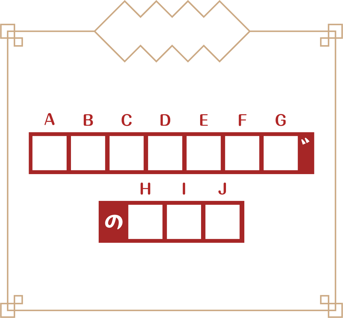 最終問題：「ABCDEFG゛」の「HIJ」にあるのはどれ？ 選択肢 A：体験学習館 B：工房 C：国立アイヌ民族博物館 D：ポロ チセ
