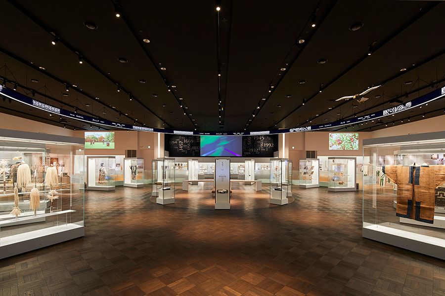 基本展示室 – ウポポイ（民族共生象徴空間） NATIONAL AINU MUSEUM and