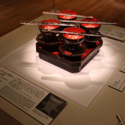 展示された椀